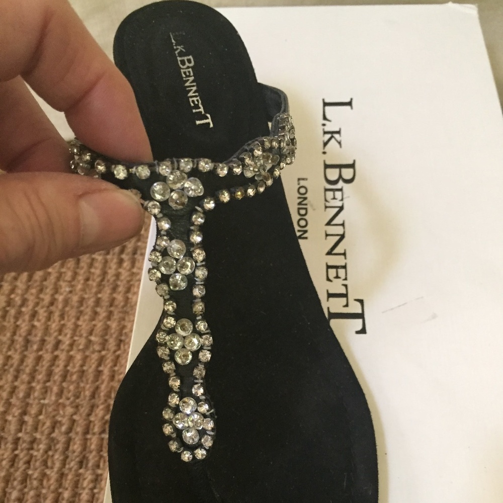 LK Bennett Kitten Heel Sandals